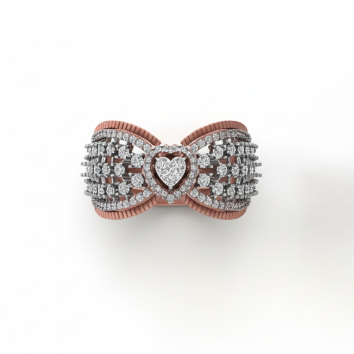 Grand Diamond Dome Designer Ring