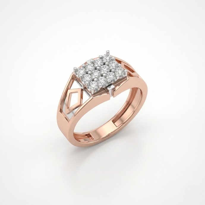 Royal Prism Diamond Citadel Men's Ring