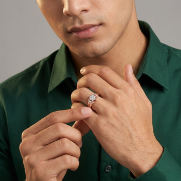 Stellar Hex Diamond Vanguard Men's Ring
