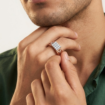 Grand Greek Diamond Legacy Men's Ring