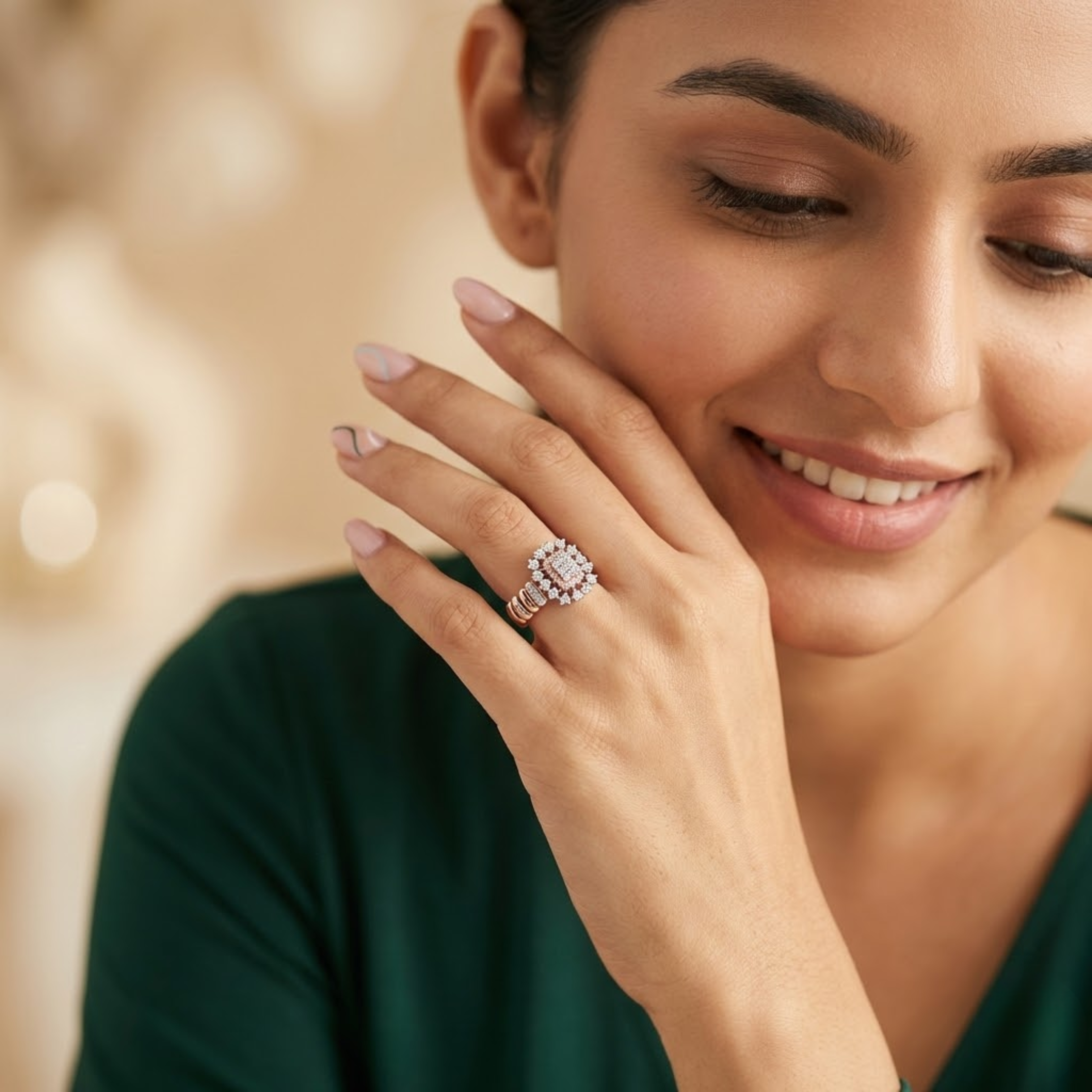 The Solara Majestic Diamond Ring