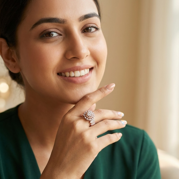 The Lumina Grande Diamond Ring