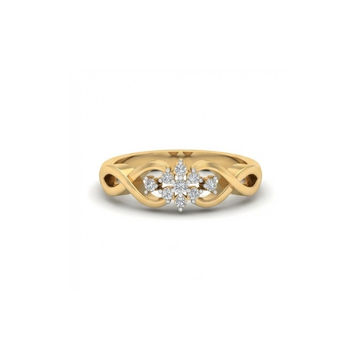 Infinity Twist Diamond Ring