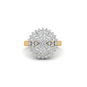Grand Cluster Dome Diamond Ring
