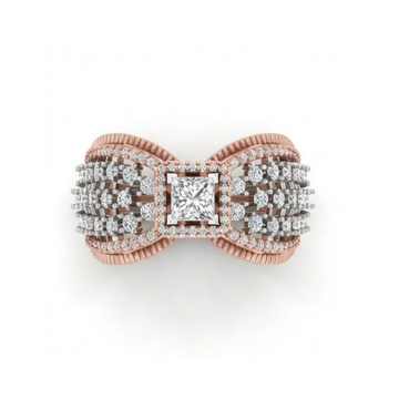 Royal Crown Cluster Diamond Ring