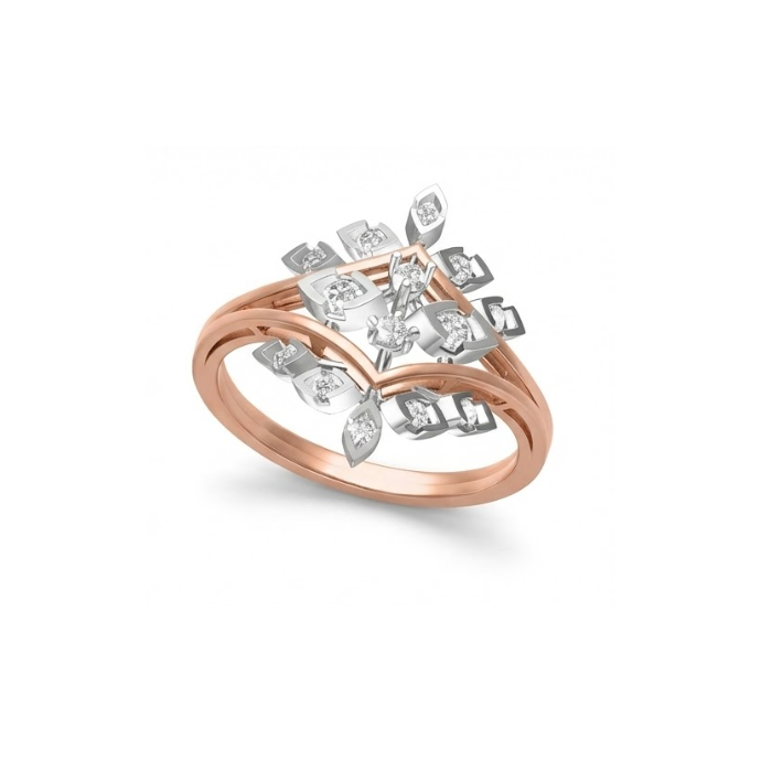 Designer Marquise Cluster Diamond Ring