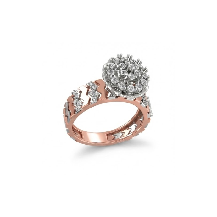 The Fleur Eternelle Diamond Ring