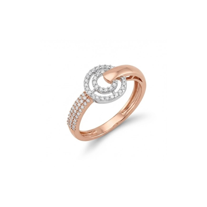 Dual Halo Modern Diamond Ring