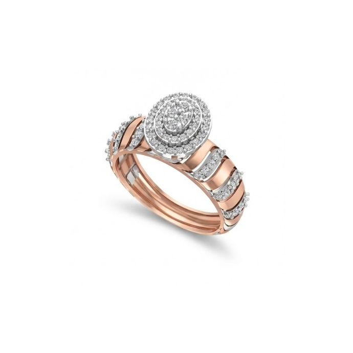 The Celestia Dome Diamond Ring