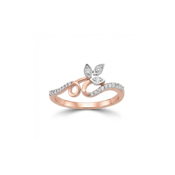 Petite Floral Diamond Ring