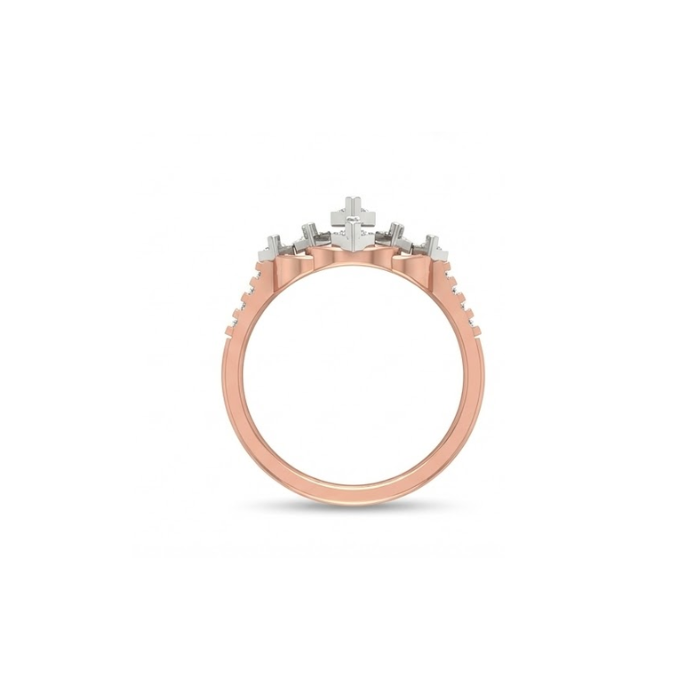 Designer Interlinked Diamond Ring