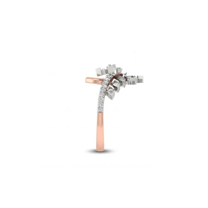 Floral Crown Inspired Diamond Ring