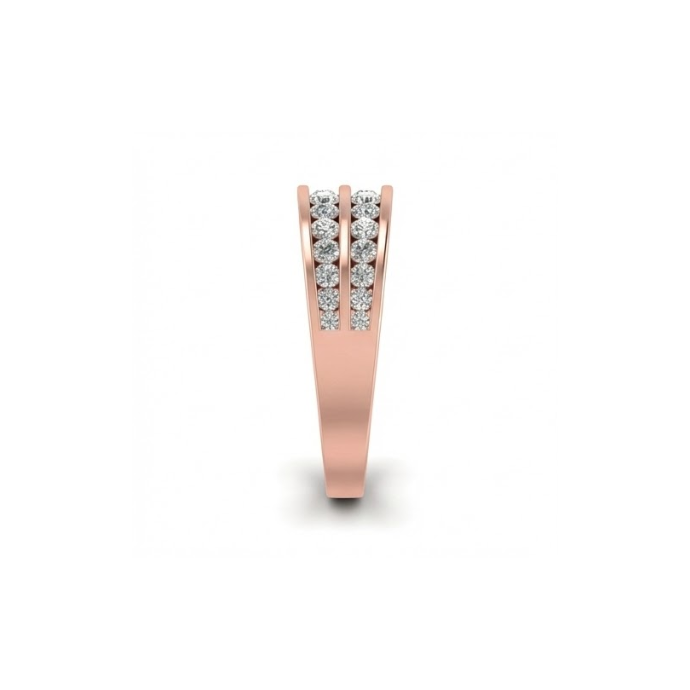 Dual-Row Brilliant Diamond Band
