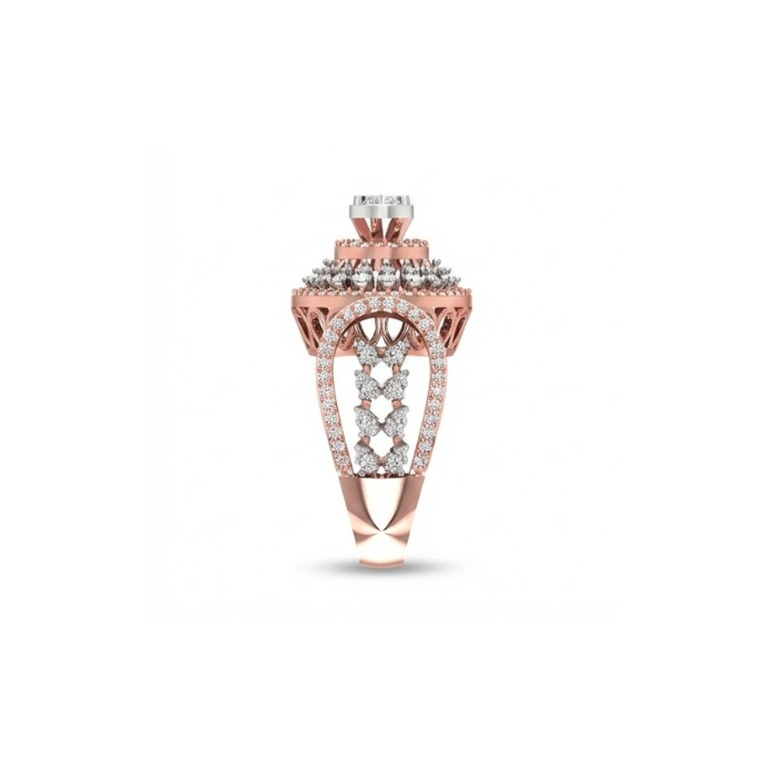 Majestic Double Halo Diamond Ring