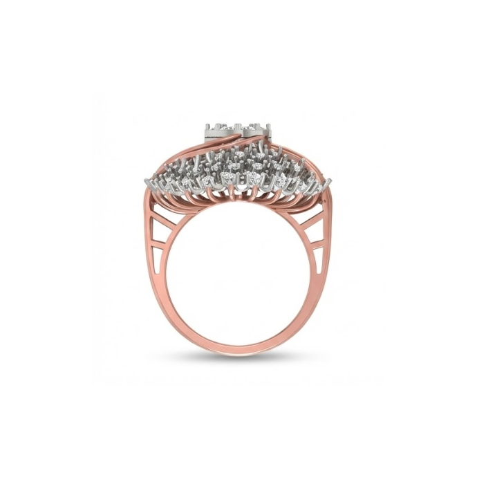 Grand Marquise Wave Diamond Ring