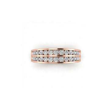 Dual-Row Brilliant Diamond Band