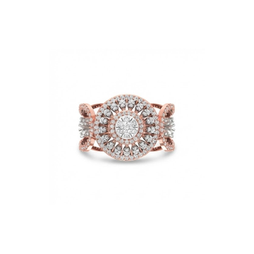 Majestic Double Halo Diamond Ring
