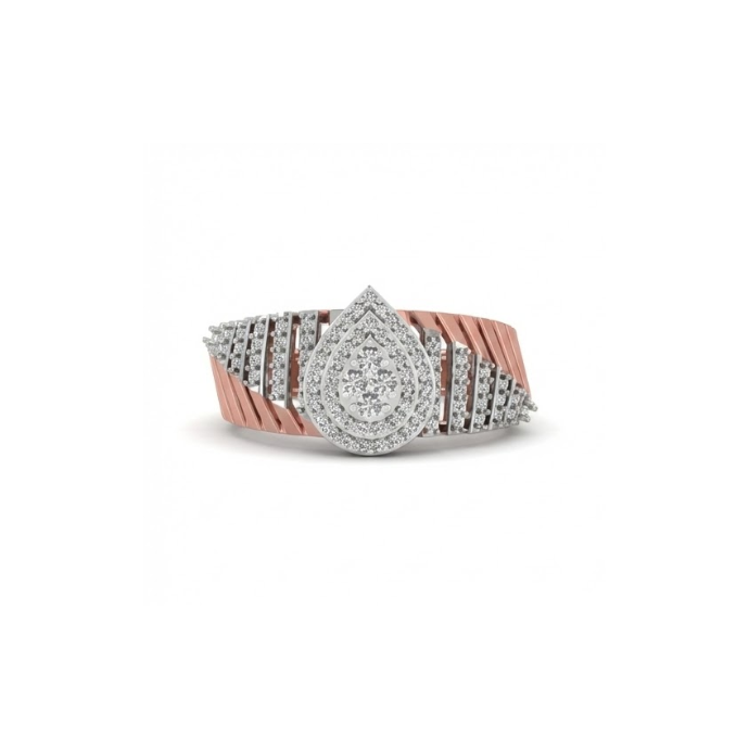 The Seraphine Teardrop Diamond Ring