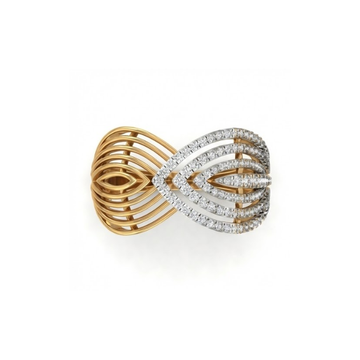 Designer Dual-Wing Diamond Elegance Ring