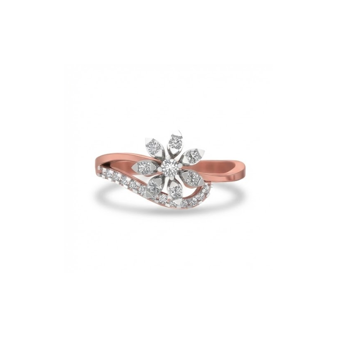 Floral Bloom Diamond Ring